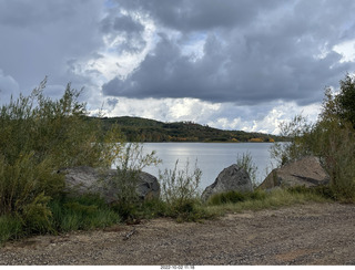 Utah - lake at north end of paved road