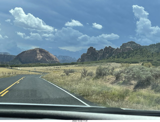 Utah - drive back to Springdale and Zion