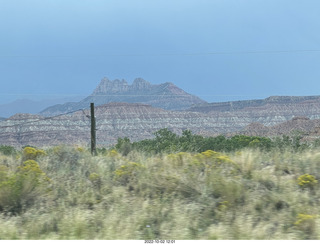 Utah - drive back to Springdale and Zion