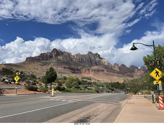 Utah - drive back to Springdale and Zion