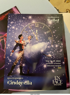 Academy of Music - Philadelphia Ballet - Cinderella sign