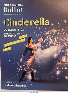 Academy of Music - Philadelphia Ballet - Cinderella sign