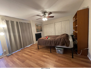 my newly-reconstructed upstairs master bedroom