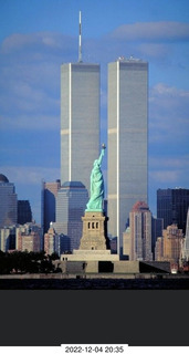 Facebook - the World Trade Center and the Statue of Liberty