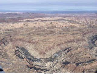 51 a1n. aerial - Canyonlands south of Confluence