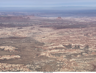 55 a1n. aerial - Canyonlands south of Confluence
