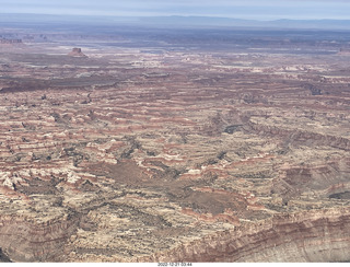 60 a1n. aerial - Canyonlands south of Confluence