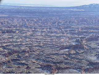62 a1n. aerial - Canyonlands south of Confluence
