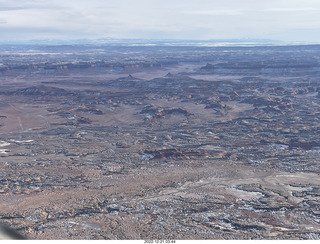 66 a1n. aerial - Canyonlands on Colorado River side