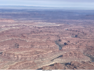 67 a1n. aerial - Canyonlands on Colorado River side