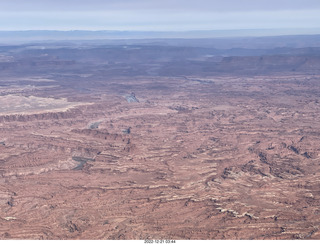 71 a1n. aerial - Canyonlands on Colorado River side