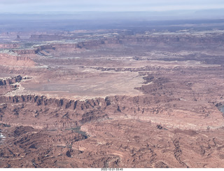 79 a1n. aerial - Canyonlands on Colorado River side