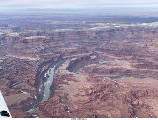 101 a1n. aerial - Canyonlands on Colorado River side