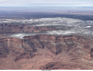 104 a1n. aerial - Canyonlands on Colorado River side
