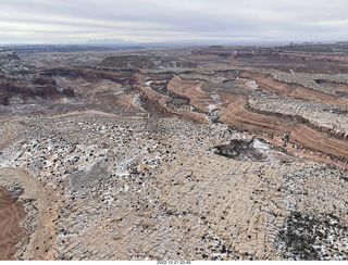 aerial - Canyonlands near Moab