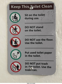 toilet instructions