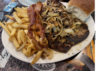 Moab diner - meal - liver and onions