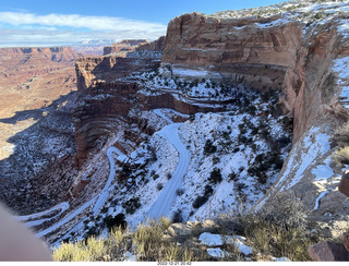 211 a1n. Utah - Canyonlands - Shafer Viewpoint and road