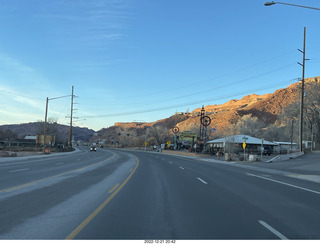 Utah - Moab - drive back to hotel