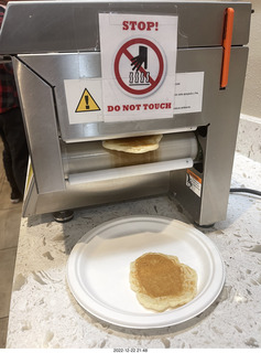 4 a1n. hotel breakfast - touchless pancake maker