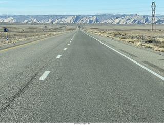 7 a1n. Utah - driving from moab to hanksville - San Rafael Reef