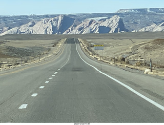10 a1n. Utah - driving from moab to hanksville - San Rafael Reef