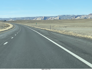 11 a1n. Utah - driving from moab to hanksville - San Rafael Reef