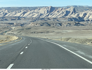 15 a1n. Utah - driving from moab to hanksville - Interstate 70 - San Rafael Reef