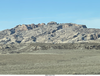 Utah - driving from moab to hanksville - San Rafael Reef