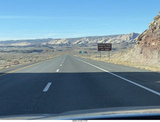 22 a1n. Utah - driving from moab to hanksville - Interstate 70 - San Rafael Reef