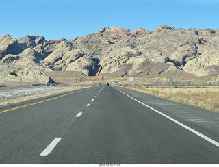 28 a1n. Utah - driving from moab to hanksville - Interstate 70 - San Rafael Reef