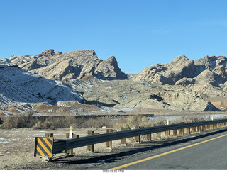 30 a1n. Utah - driving from moab to hanksville - Interstate 70 - San Rafael Reef