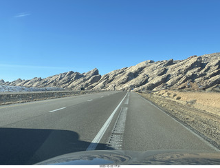 36 a1n. Utah - driving from moab to hanksville - Interstate 70 - San Rafael Reef