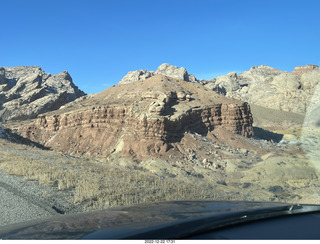 38 a1n. Utah - driving from moab to hanksville - Interstate 70 - San Rafael Reef