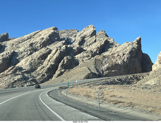 55 a1n. Utah - driving from moab to hanksville - Interstate 70 - San Rafael Reef
