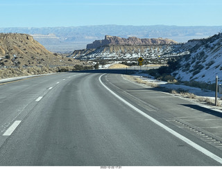 94 a1n. Utah - driving from moab to hanksville - Interstate 70 - San Rafael Reef