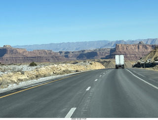 96 a1n. Utah - driving from moab to hanksville - Interstate 70 - San Rafael Reef