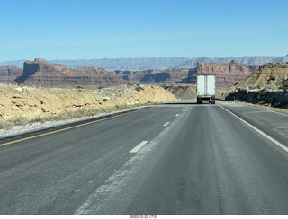 98 a1n. Utah - driving from moab to hanksville - Interstate 70 - San Rafael Reef