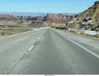 100 a1n. Utah - driving from moab to hanksville - Interstate 70 - San Rafael Reef
