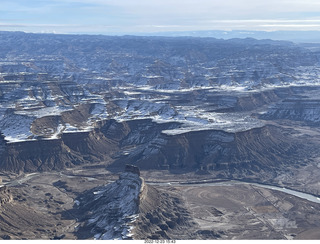 aerial - canyonlands - Green River