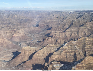 48 a1n. aerial - canyonlands - Green River, Desolation Canyon, Book Cliffs