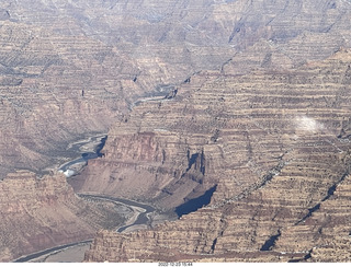 51 a1n. aerial - canyonlands - Green River, Desolation Canyon, Book Cliffs