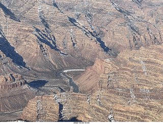 56 a1n. aerial - canyonlands - Green River, Desolation Canyon, Book Cliffs