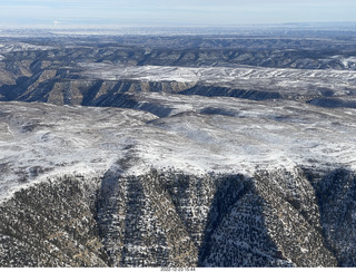 57 a1n. aerial - canyonlands - Green River, Desolation Canyon, Book Cliffs