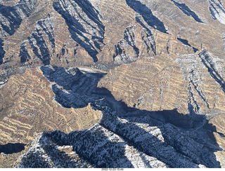 61 a1n. aerial - canyonlands - Green River, Desolation Canyon, Book Cliffs