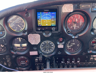 193 a1n. aerial - canyonlands - my airplane instruments