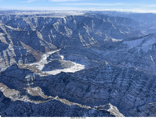 196 a1n. aerial - canyonlands - Green River, Desolation Canyon, Book Cliffs
