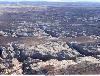 236 a1n. aerial - canyonlands - Angel Point airstrip area
