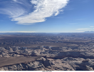 240 a1n. aerial - canyonlands - Angel Point airstrip area