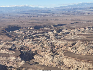 245 a1n. aerial - canyonlands - Angel Point airstrip area